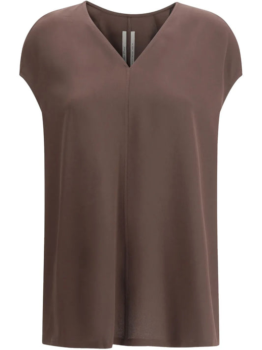 Silk-Blend Top