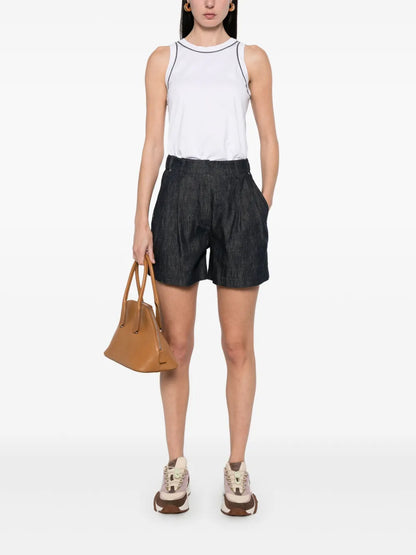 Bead-Chain Detailed Tank Top