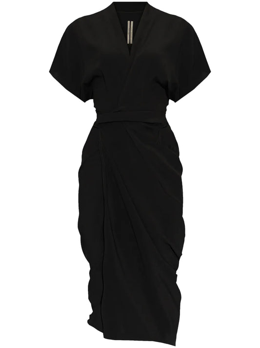 Wrap Midi Dress