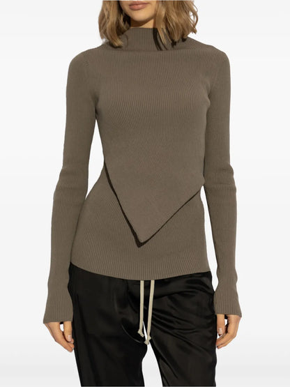 Ribbed-Knit Top