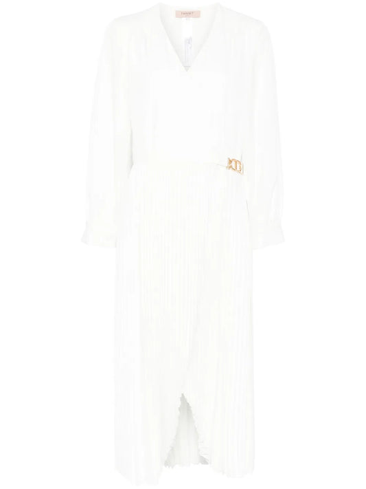 Wrap Midi Dress