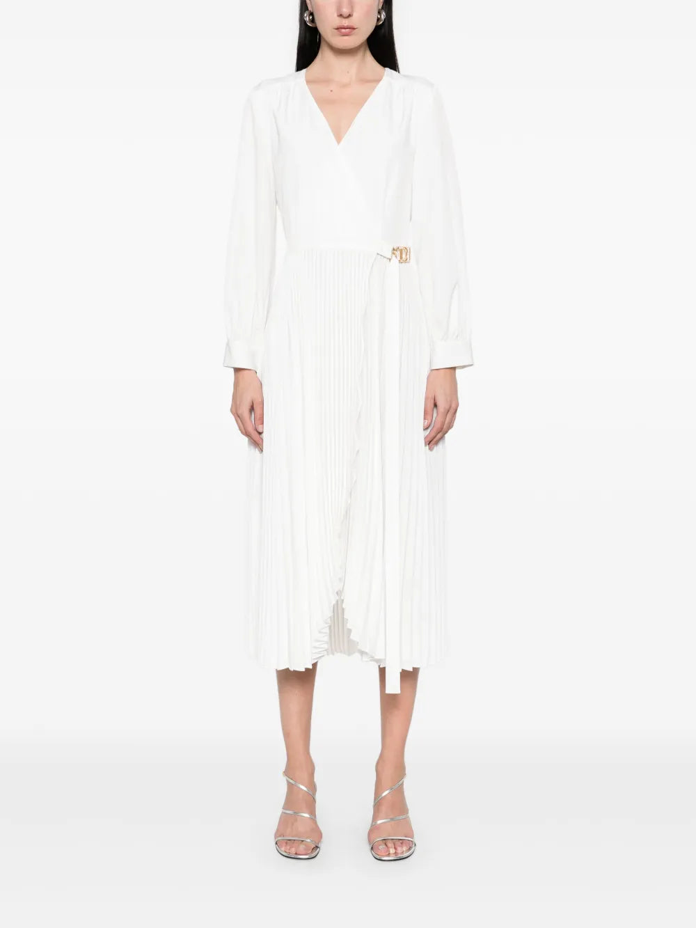 Wrap Midi Dress