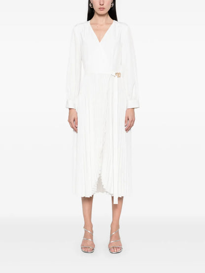 Wrap Midi Dress