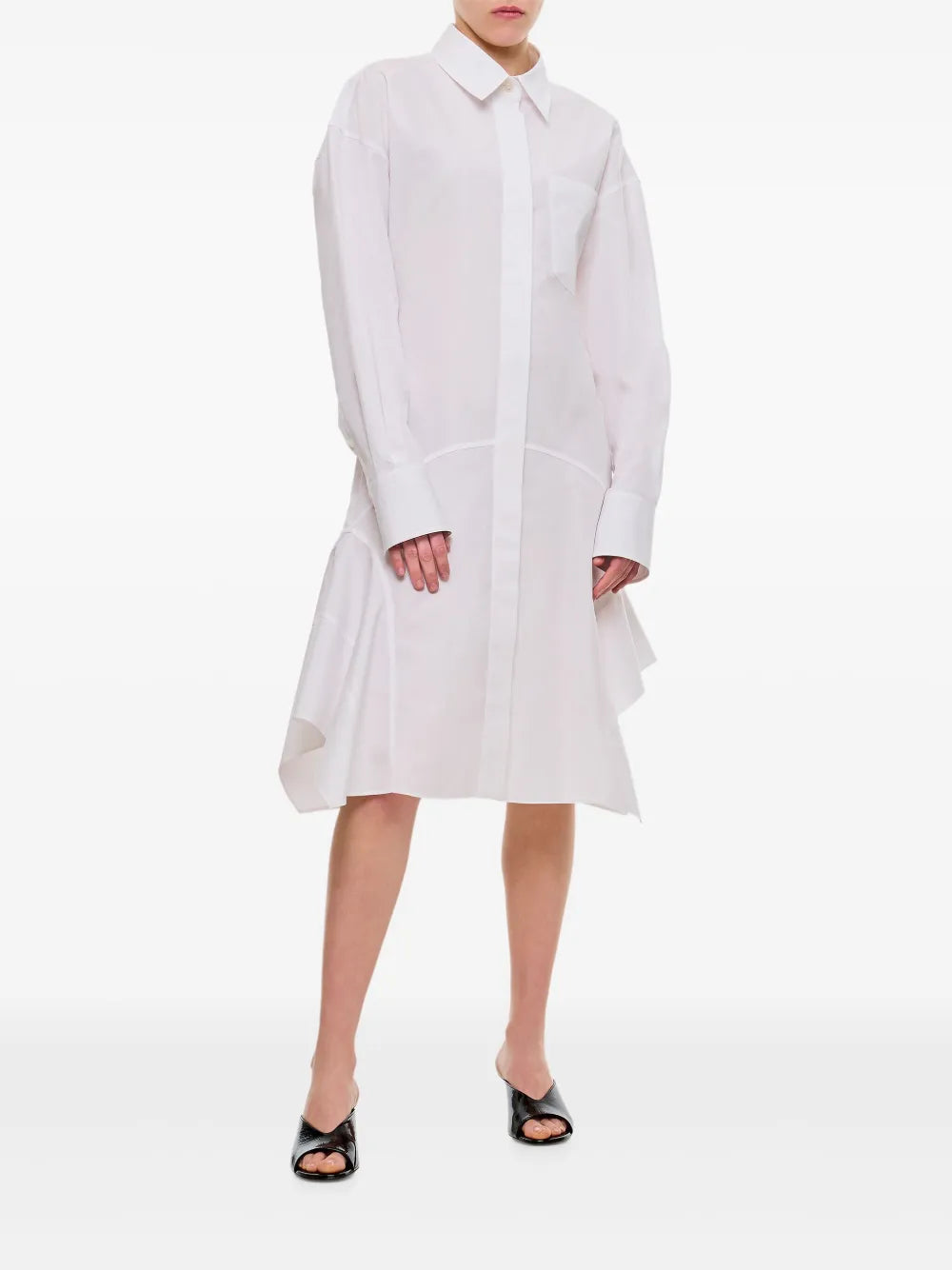 Flared Shirt Dress