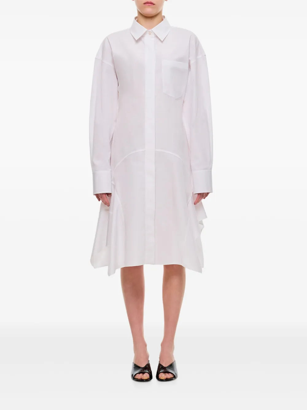 Flared Shirt Dress