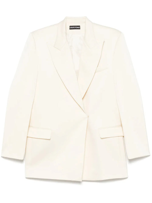 Tailored Satin Blazer