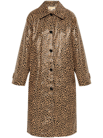 Cheetah-Print Coat