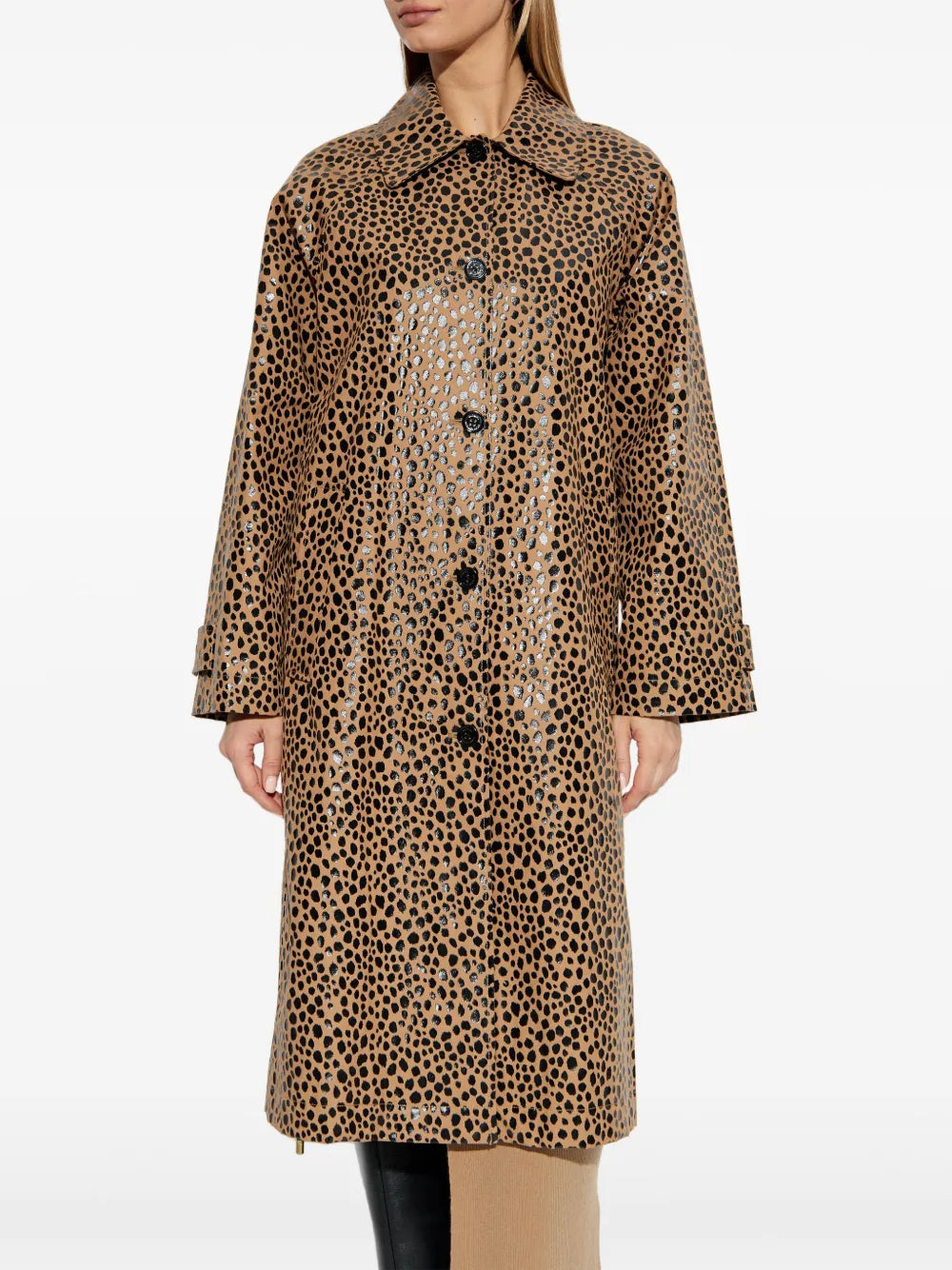 Cheetah-Print Coat