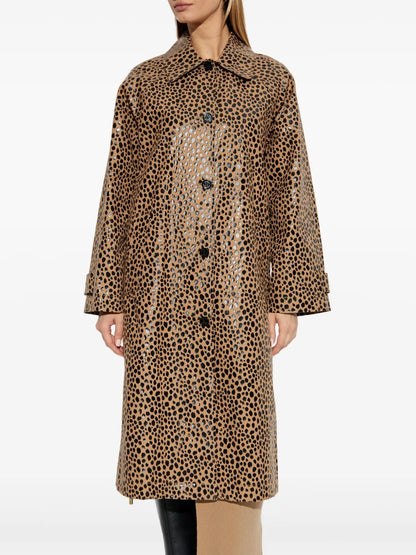 Cheetah-Print Coat