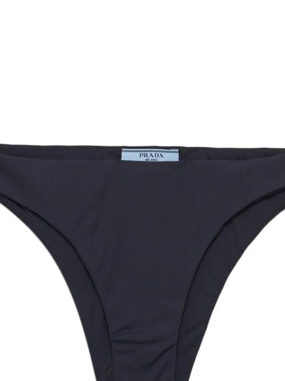 Ribbed-Knit Bikini Bottom