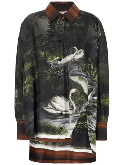 Graphic-Print Shit