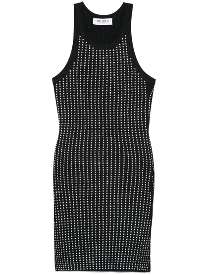 Rhinestonded Mini Dress