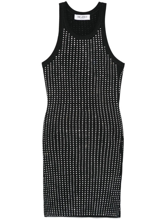 Rhinestonded Mini Dress