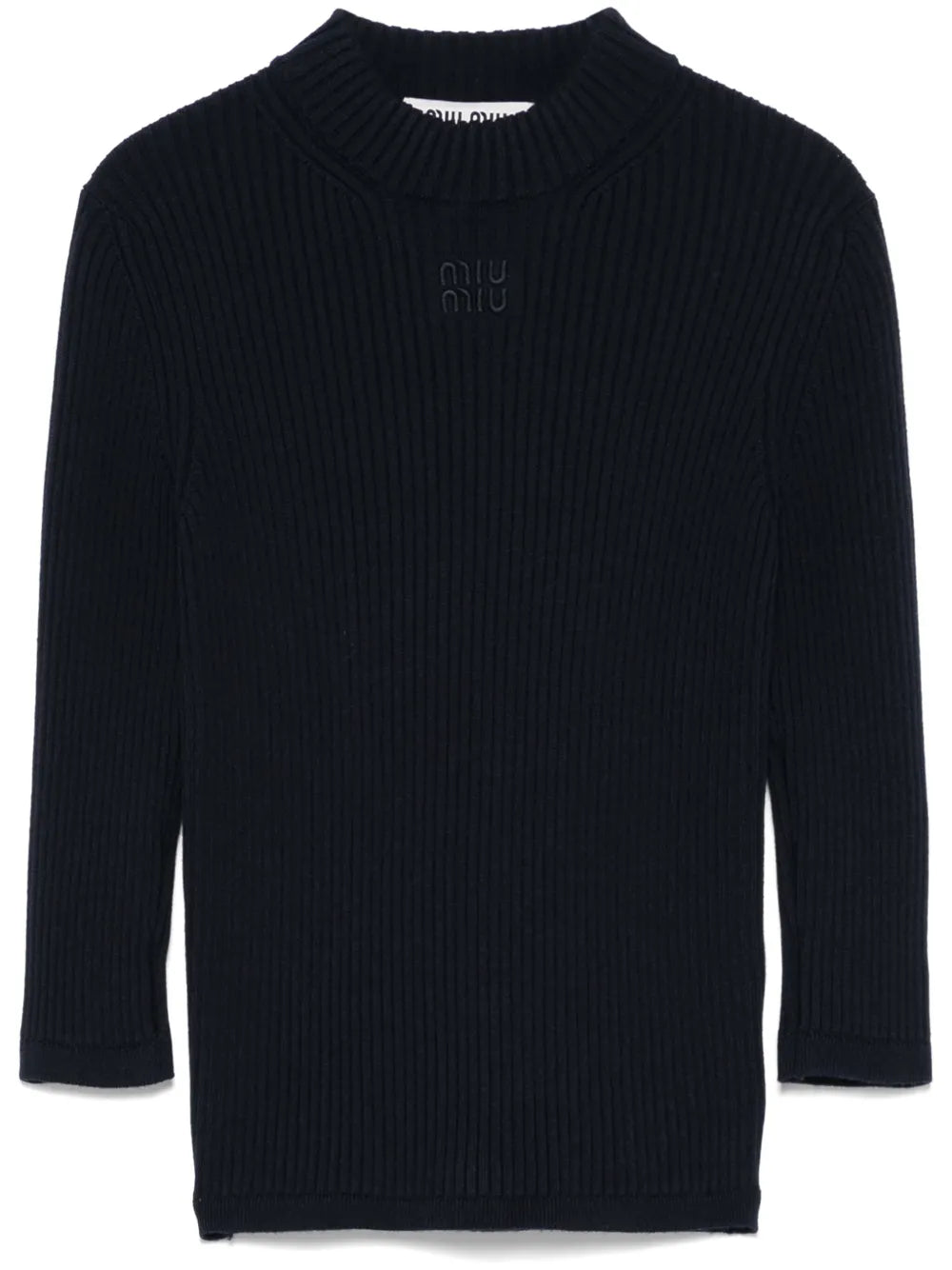Embroidered-Logo Sweater
