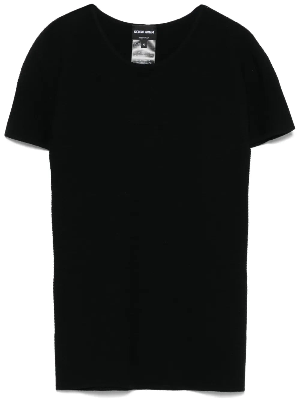 Fine-Ribbed T-Shirt