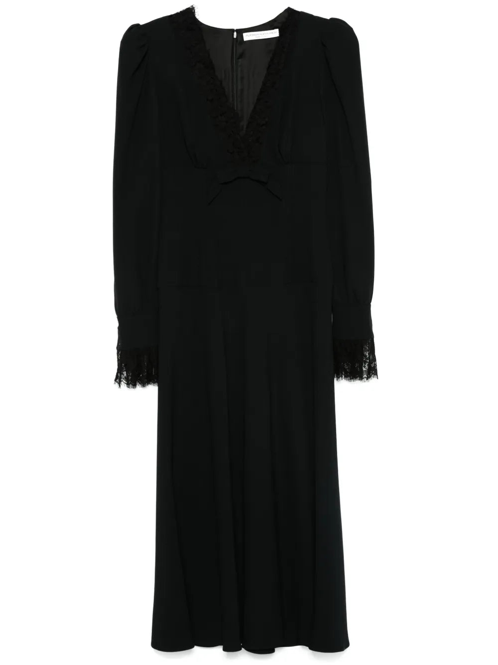 V-Neck Midi Dress