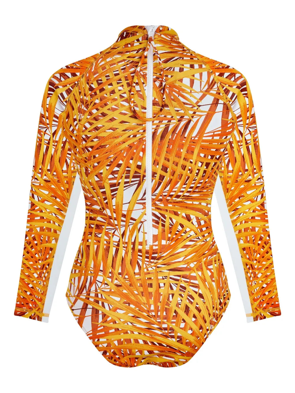 Palm Leaves-Print Rashguard