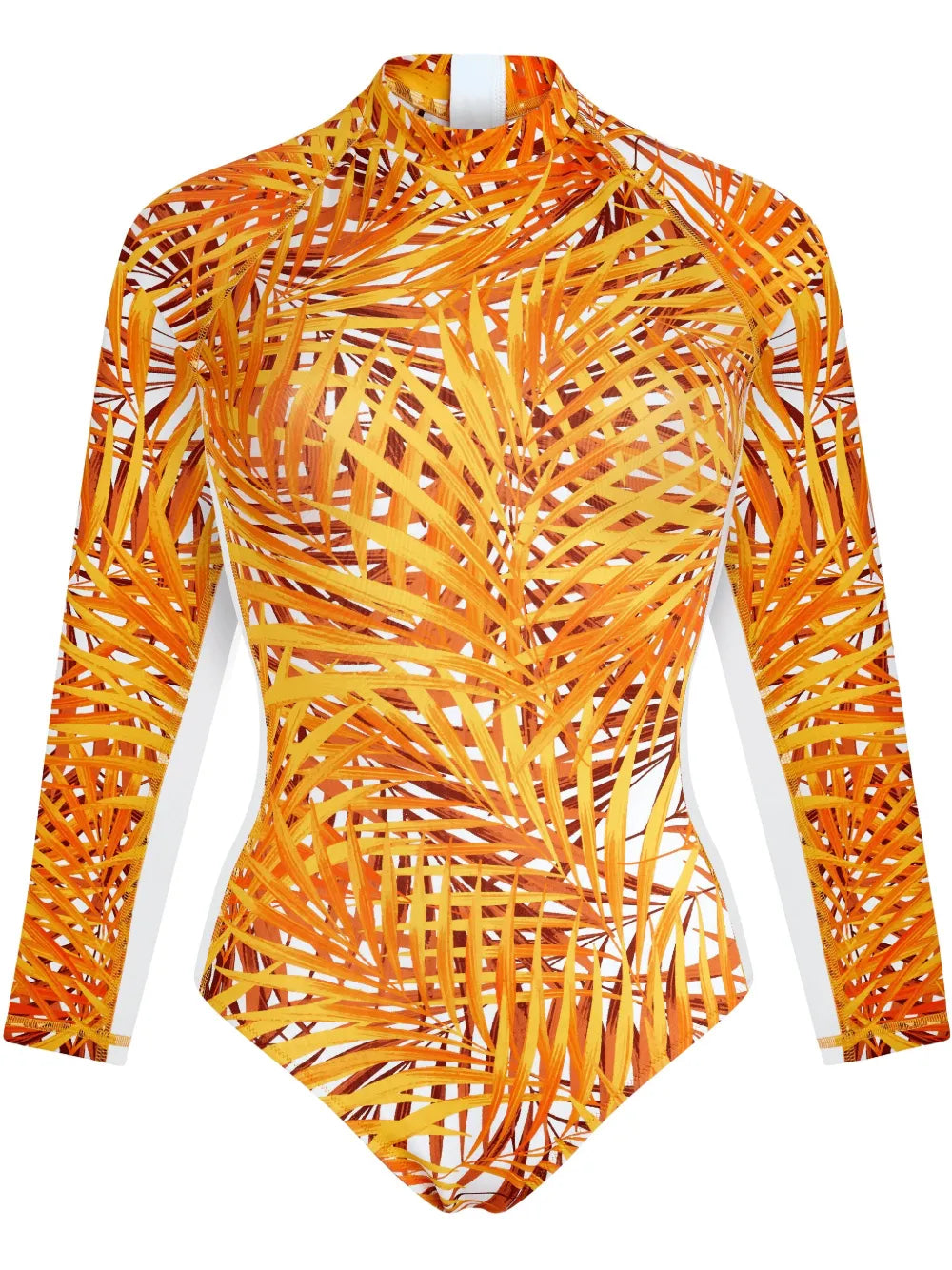 Palm Leaves-Print Rashguard