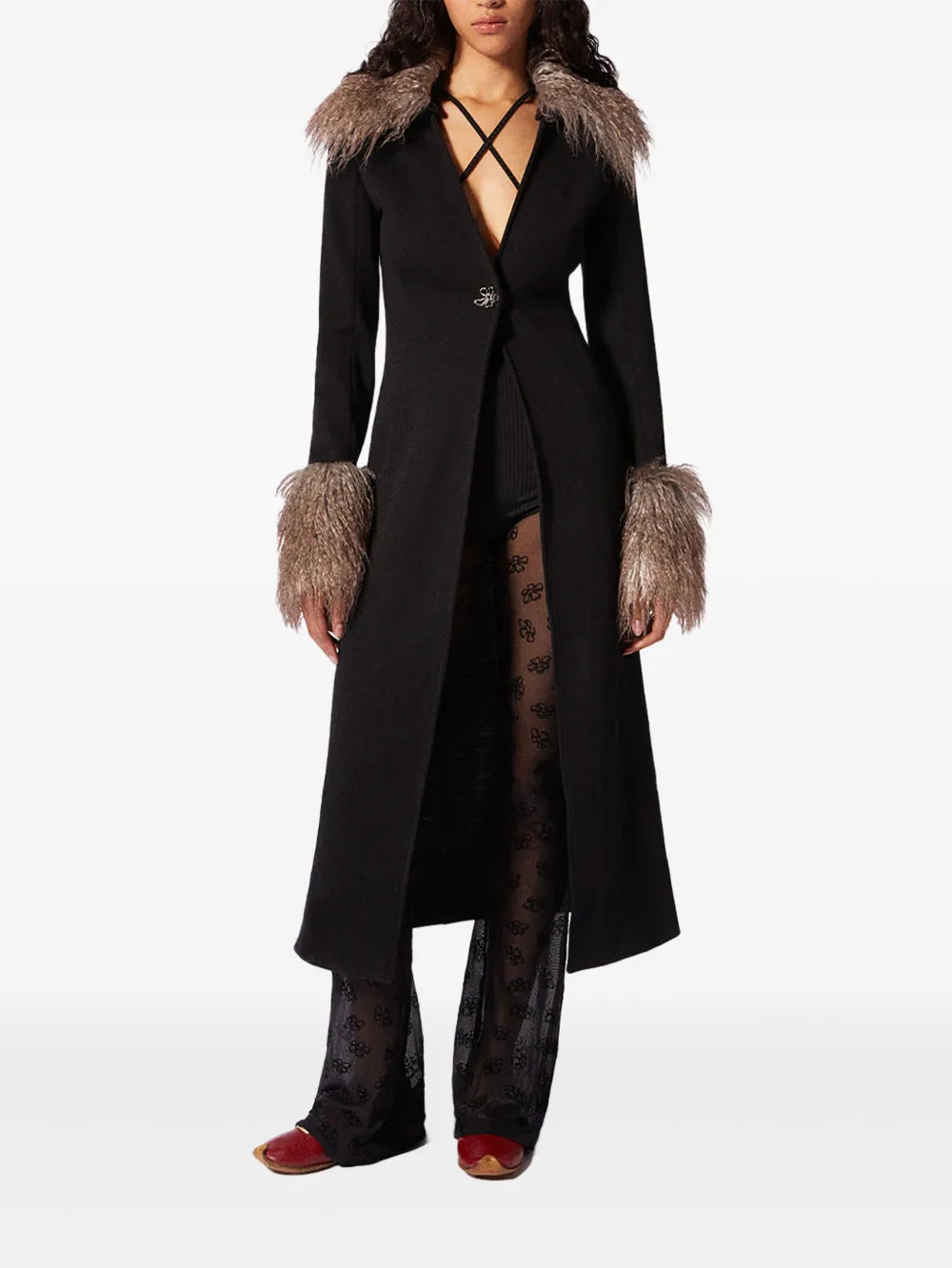 Gwen Single-Breasted Coat