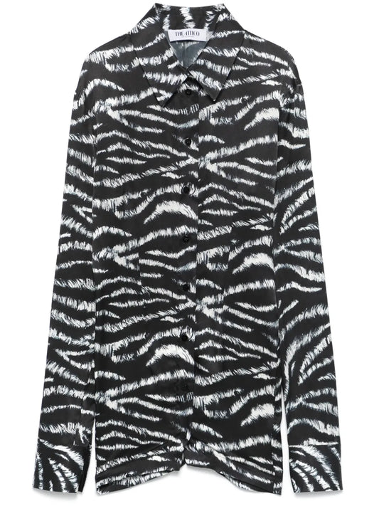 Zebra-Print Shirt