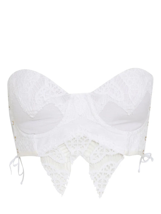 Lace-Detail Top
