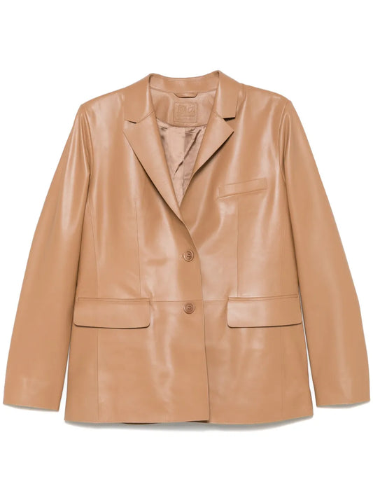 Leather Blazer
