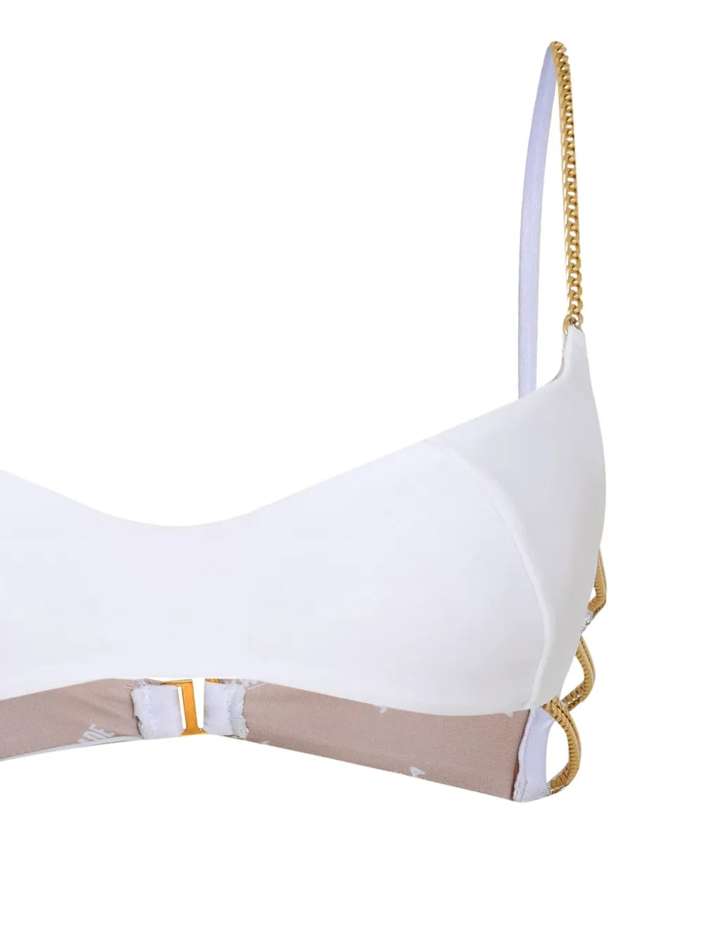 Chain Link-Detail Bikini Set
