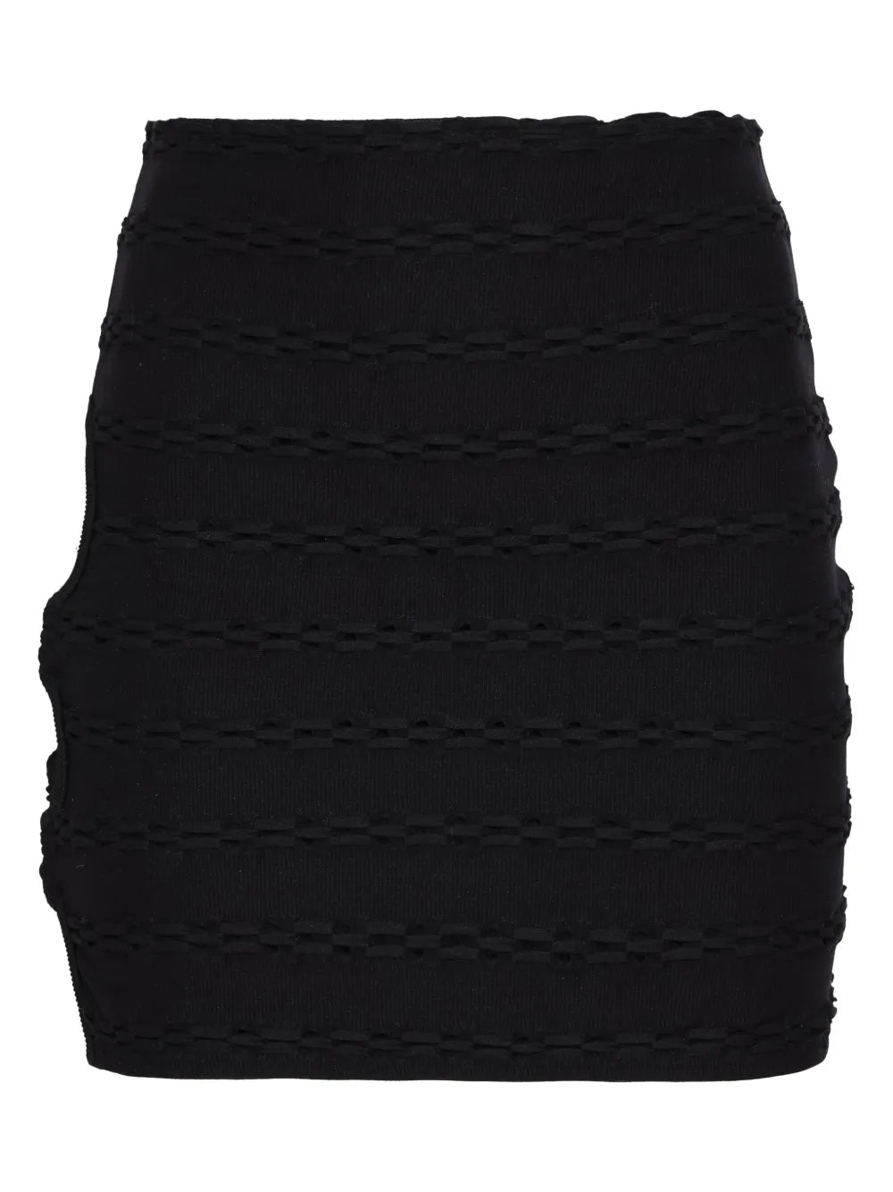 Cut Out-Detail Mini Skirt