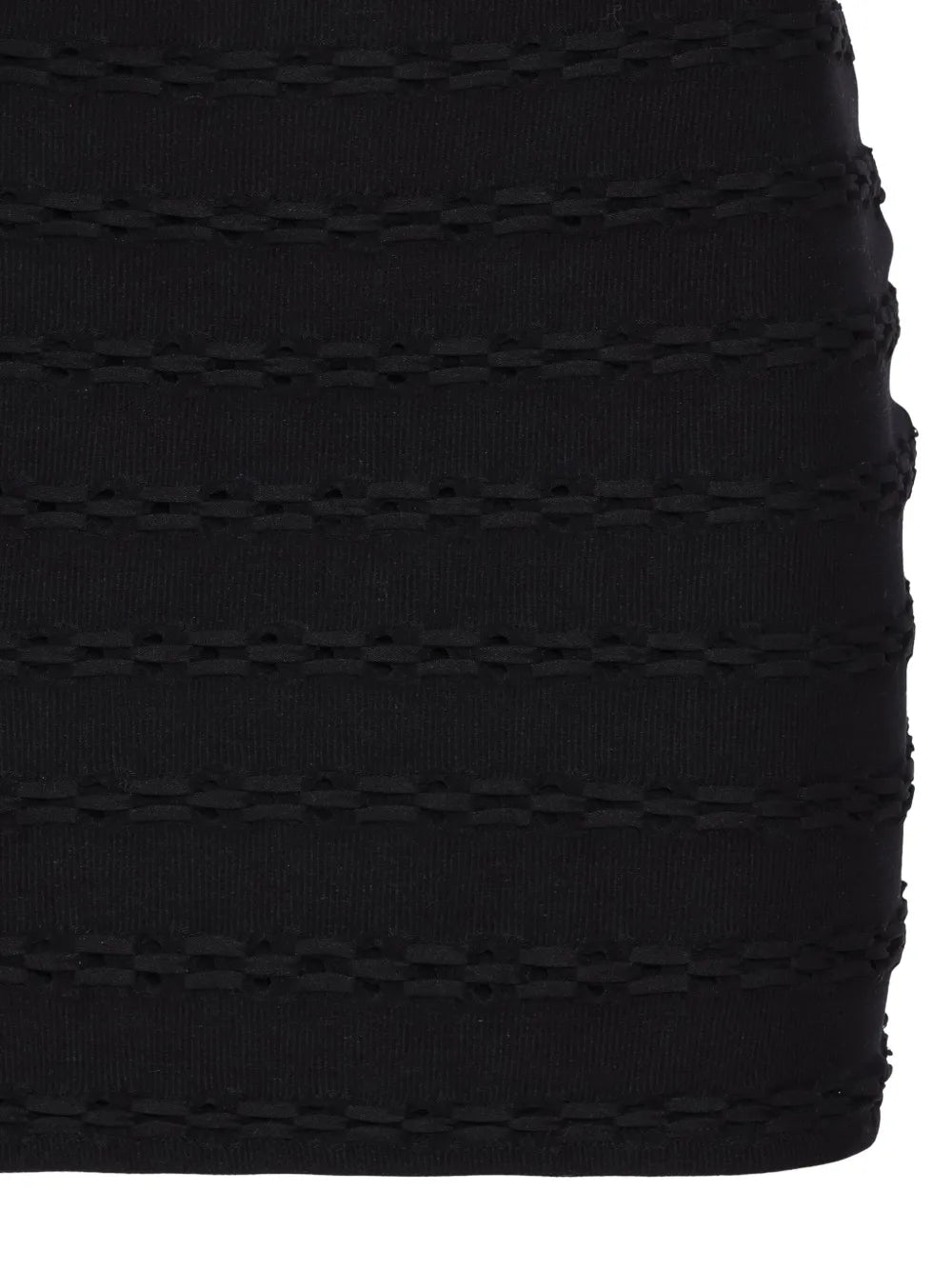 Cut Out-Detail Mini Skirt