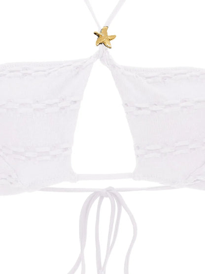 Star-Detail Bikini Set