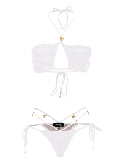 Star-Detail Bikini Set