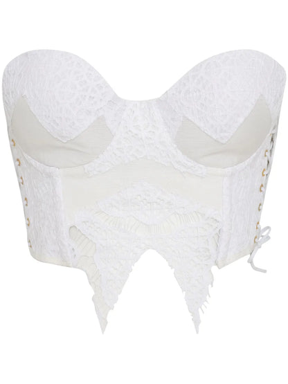 Lace-Detail Top
