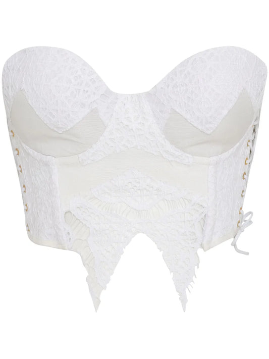 Lace-Detail Top