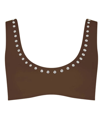 Studded Bikini Top