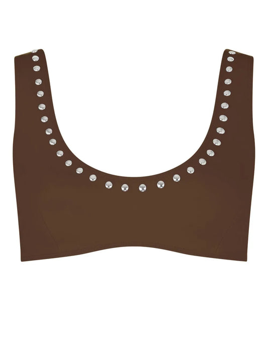 Studded Bikini Top