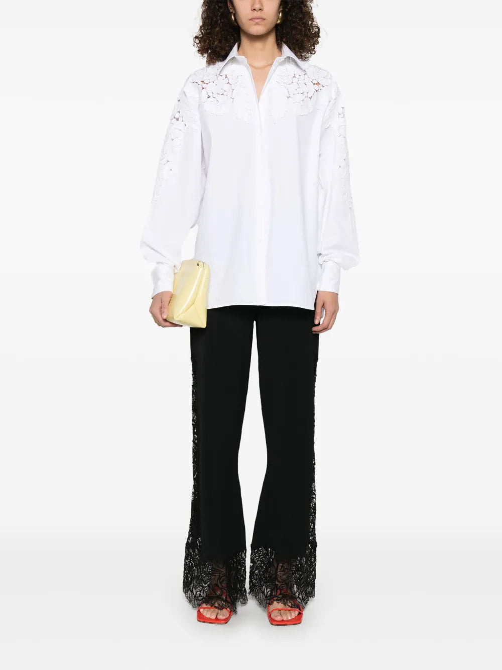 Appliqué-Detailed Shirt