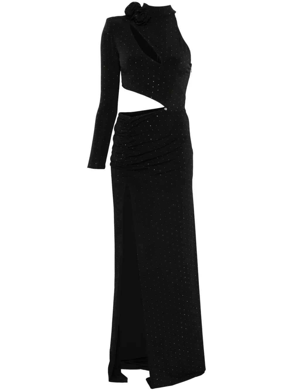 Crystal-Embellished Maxi Dress