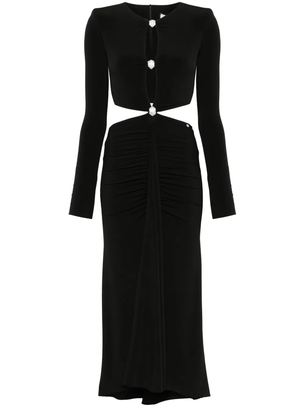 Open-Back Midi Dress