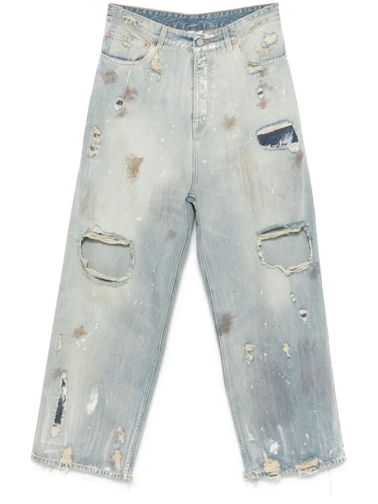 Trashed Jeans
