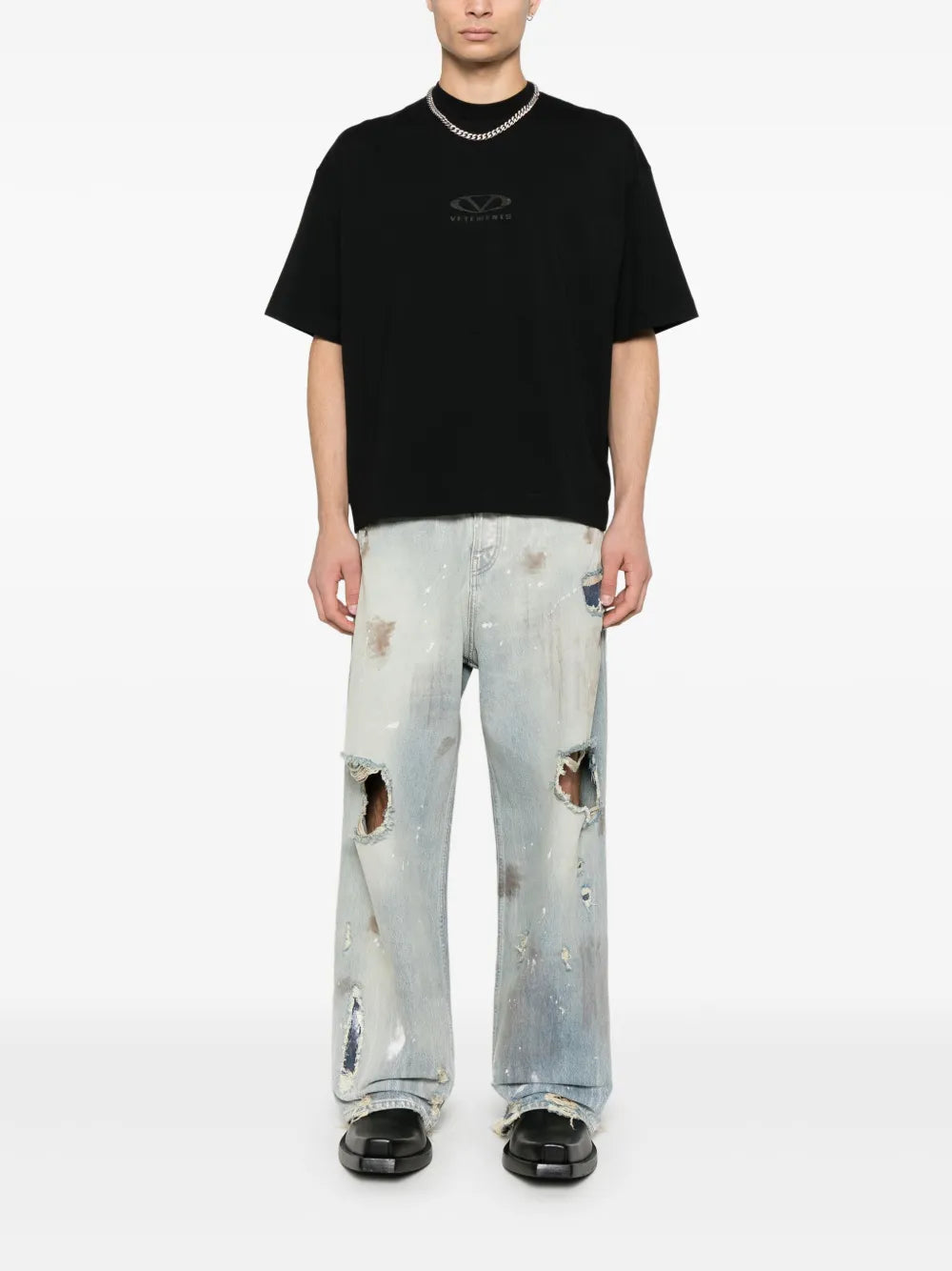 Trashed Jeans