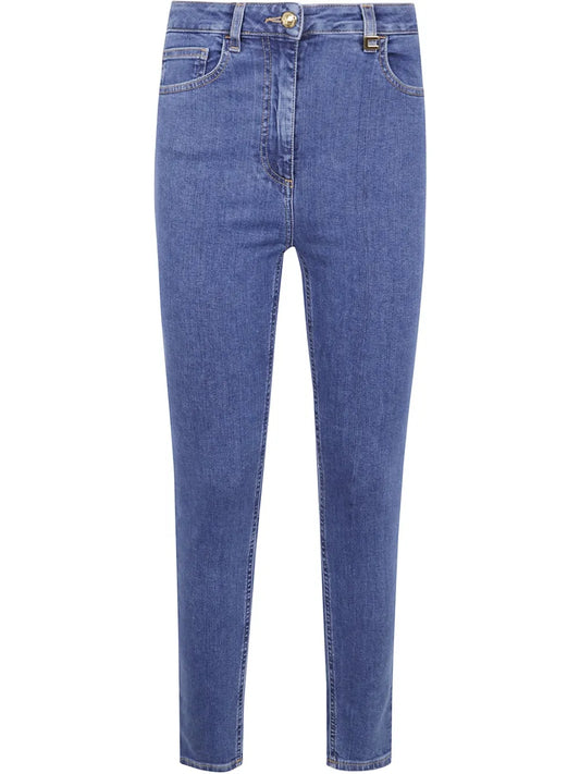 Logo-Plaque Jeans