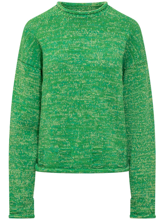 Marl-Knit Sweater
