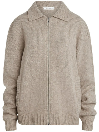 Zip-Up Cardigan