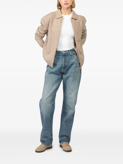 Zip-Up Cardigan