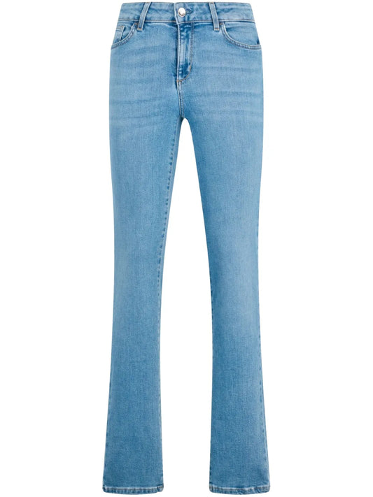 Slim-Cut Rhinestone Jeans