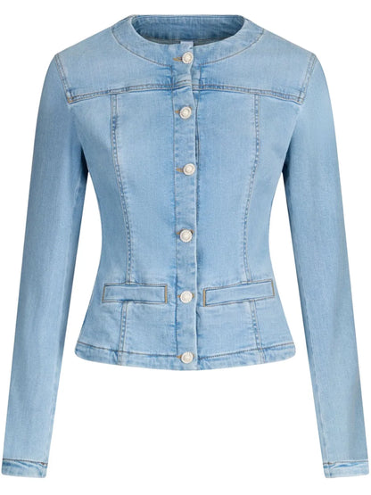 Button-Down Denim Jacket