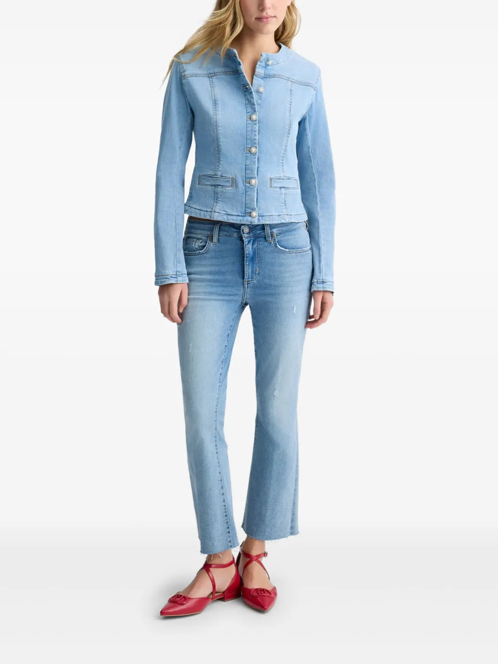 Button-Down Denim Jacket