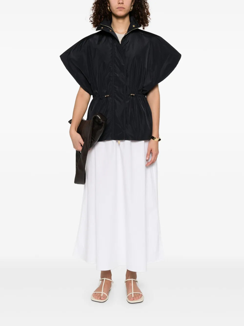 High-Neck Gilet