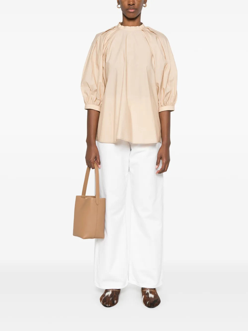 Pleated Blouses
