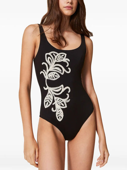 Embroidered Swimsuit